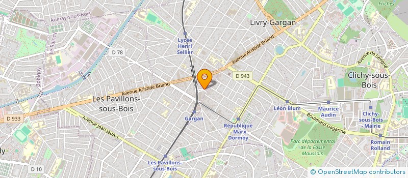 localisation de l'entreprise SYSTELCOM  LES PAVILLONS-SOUS-BOIS