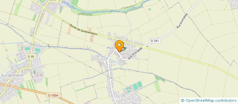 localisation de l'entreprise SYSTELIA  QUATZENHEIM