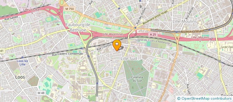 localisation de l'entreprise SYSTEM 3 à LILLE