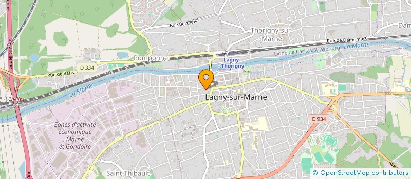 localisation de l'entreprise SYSTEM ALU à LAGNY-SUR-MARNE