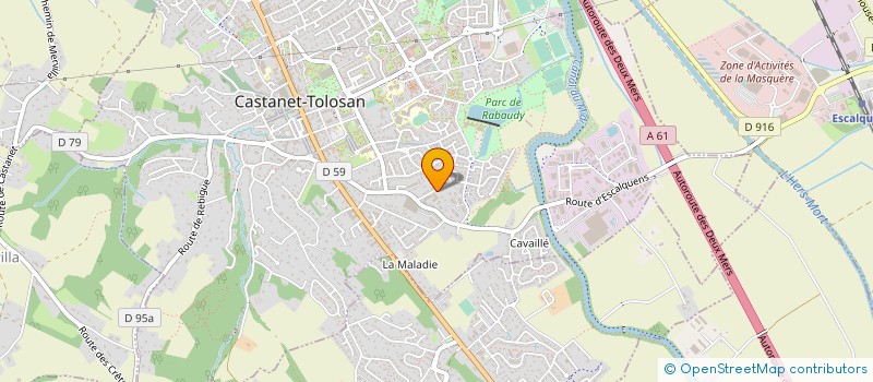 localisation de l'entreprise SYSTEM'BOIS à CASTANET-TOLOSAN