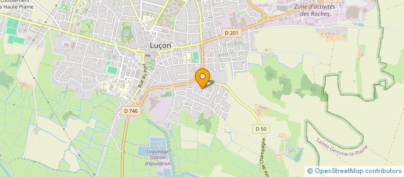 localisation de l'entreprise SYSTEM C à LUCON