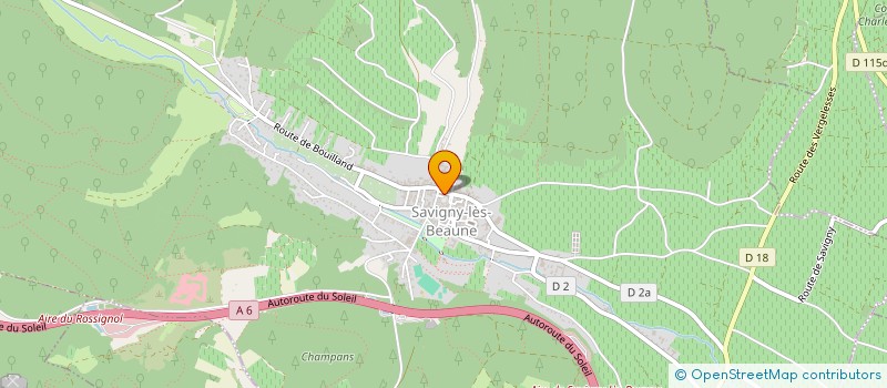 localisation de l'entreprise SYSTEM.C2  SAVIGNY-LES-BEAUNE