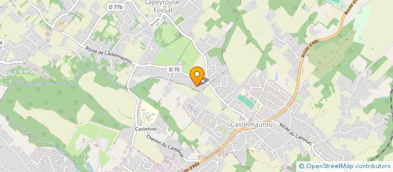 localisation de l'entreprise SYSTEM CONSULT  LAPEYROUSE-FOSSAT