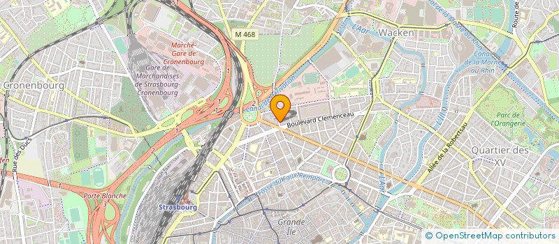 localisation de l'entreprise SYSTEM DRIVE à STRASBOURG