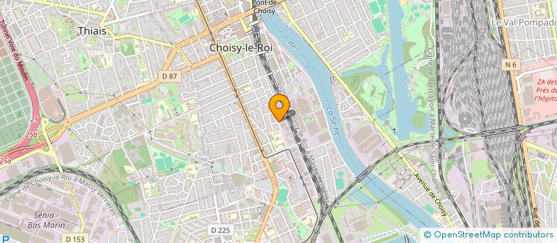 localisation de l'entreprise SYSTEM EXPERT INDUSTRIE à CHOISY-LE-ROI