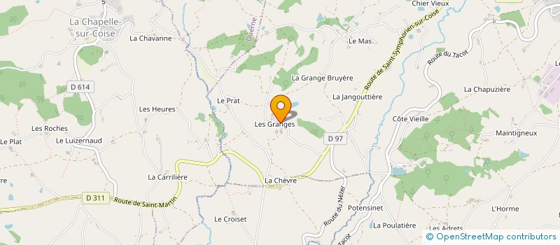 localisation de l'entreprise SYSTEM GAUDIN à SAINT-MARTIN-EN-HAUT