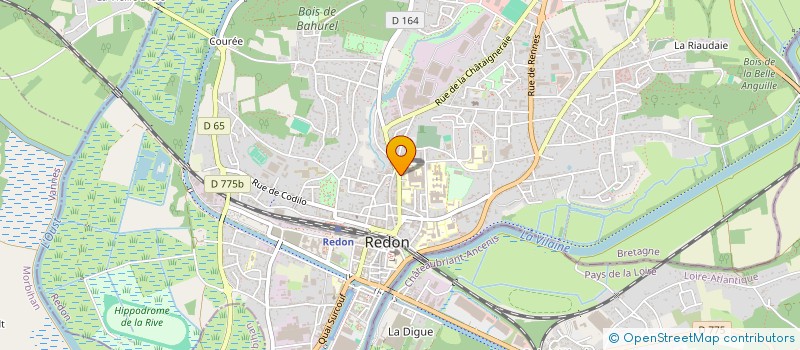 localisation de l'entreprise SYSTEM INFORMAT DE GESTION & MOYENS ADMI à REDON