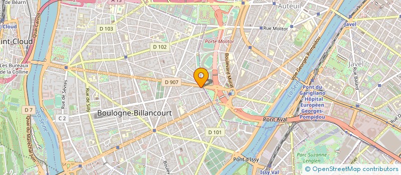 localisation de l'entreprise SYSTEM KIT BROADCAST SA à BOULOGNE-BILLANCOURT