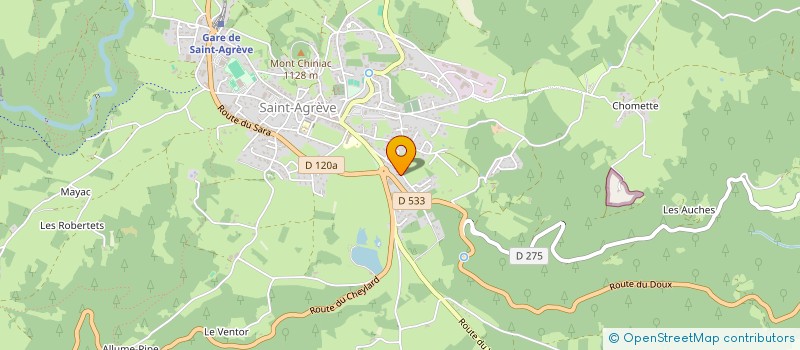 localisation de l'entreprise SYSTEM LOC à SAINT-AGREVE