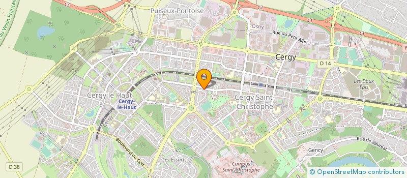 localisation de l'entreprise SYSTEM'MENAGE à CERGY
