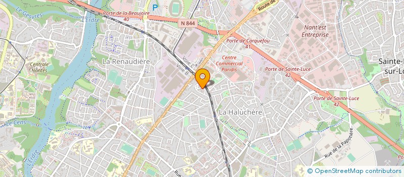 localisation de l'entreprise SYSTEM'O à NANTES
