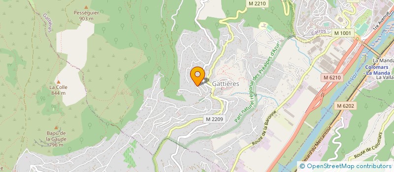 localisation de l'entreprise SYSTEM PIECES  GATTIERES