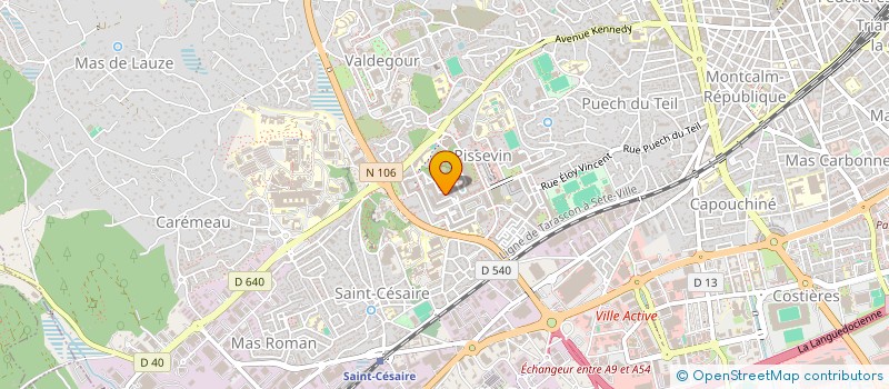 localisation de l'entreprise SYSTEM PLAQUE DE PLATRE  NIMES