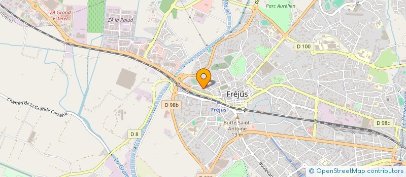 localisation de l'entreprise SYSTEM PLUS à FREJUS