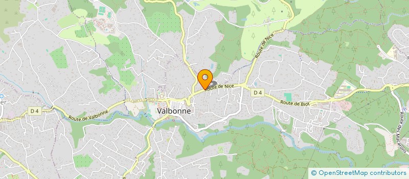localisation de l'entreprise SYSTEM PLUS à VALBONNE