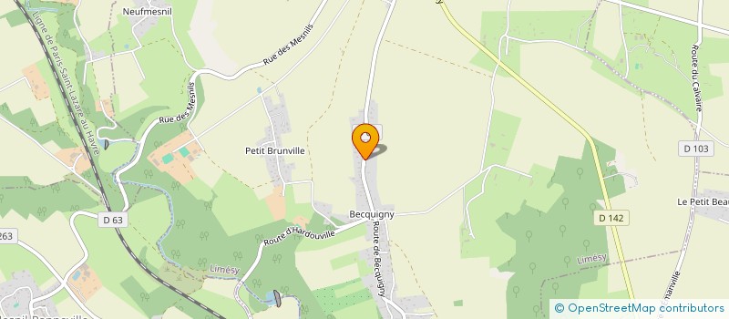 localisation de l'entreprise SYSTEM RESEAU  PAVILLY