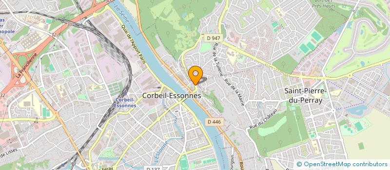 localisation de l'entreprise SYSTEM' VIDEO à CORBEIL-ESSONNES