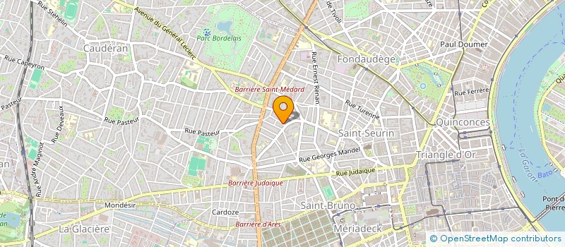 localisation de l'entreprise SYSTEM WISE à BORDEAUX