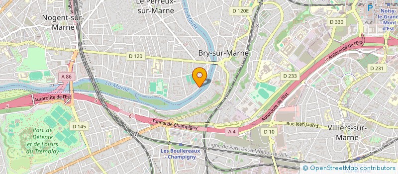 localisation de l'entreprise SYSTEM2 CONSULTING à LE PERREUX-SUR-MARNE