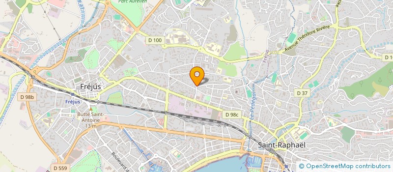 localisation de l'entreprise SYSTEMA à FREJUS