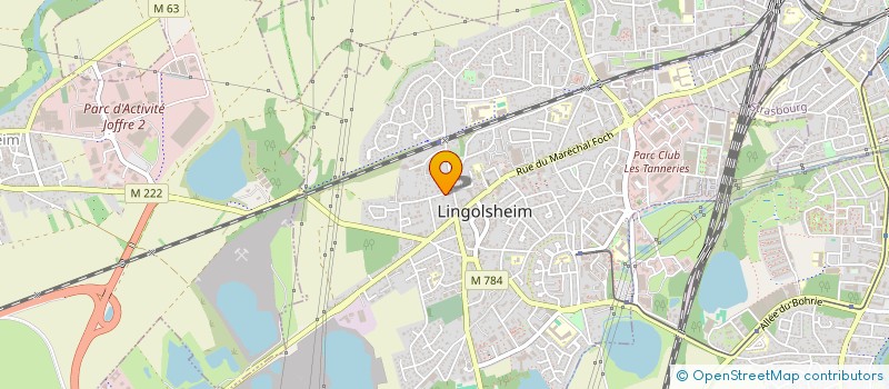 localisation de l'entreprise SYSTEMA  LINGOLSHEIM