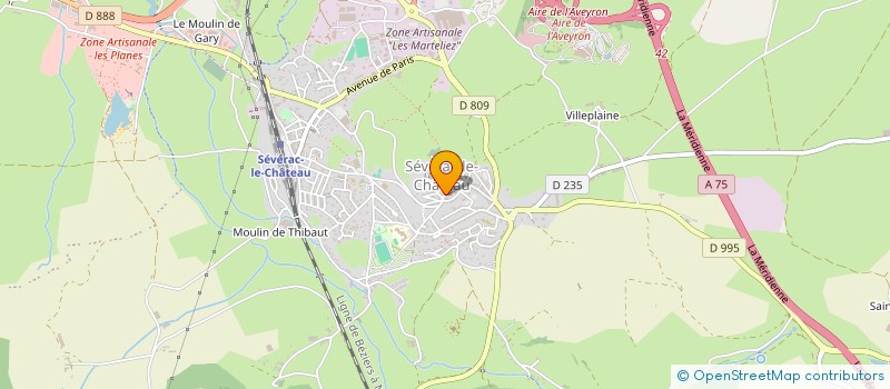 localisation de l'entreprise SYSTEMA LIBRE  SEVERAC D'AVEYRON