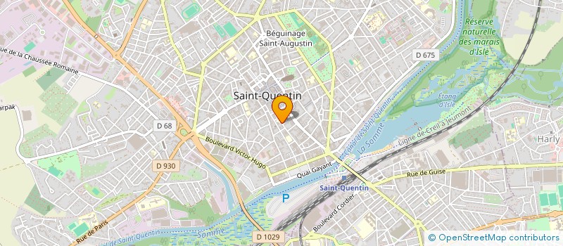 localisation de l'entreprise SYSTEME AERAULIQUE RAYONNEMENT THERMIQUE à SAINT-QUENTIN