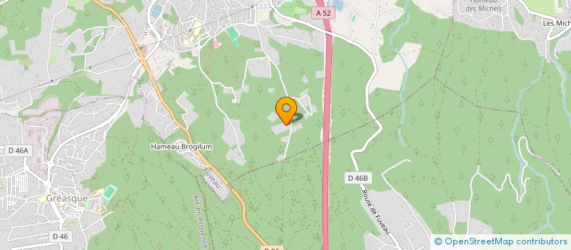 localisation de l'entreprise SYSTEME ARBRE  FUVEAU