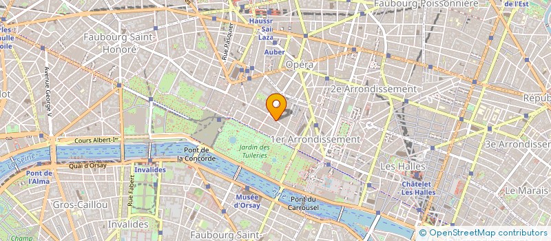 localisation de l'entreprise SYSTEME B FRANCE à PARIS