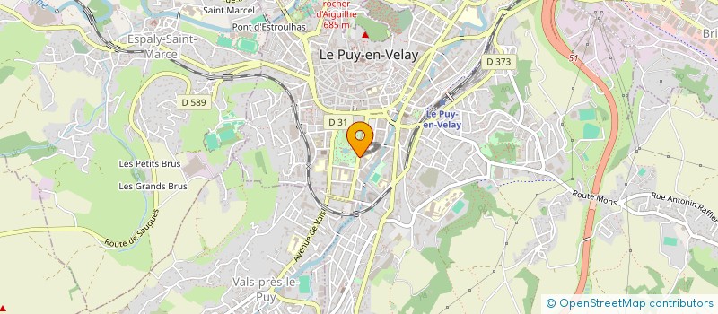 localisation de l'entreprise SYSTEME BIEN ETRE GRAND VELAY  LE PUY-EN-VELAY