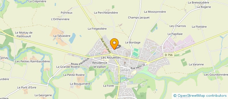 localisation de l'entreprise SYSTEME C à BEAUPREAU-EN-MAUGES