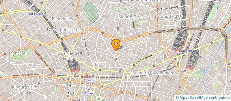 localisation de l'entreprise SYSTEME COMMUNICATION  PARIS