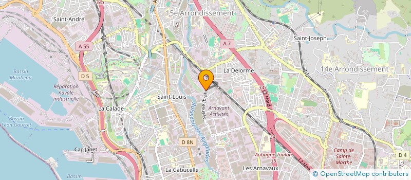 localisation de l'entreprise SYSTEME CONTROLE ACCES ET AUTOM INFO à MARSEILLE 15EME