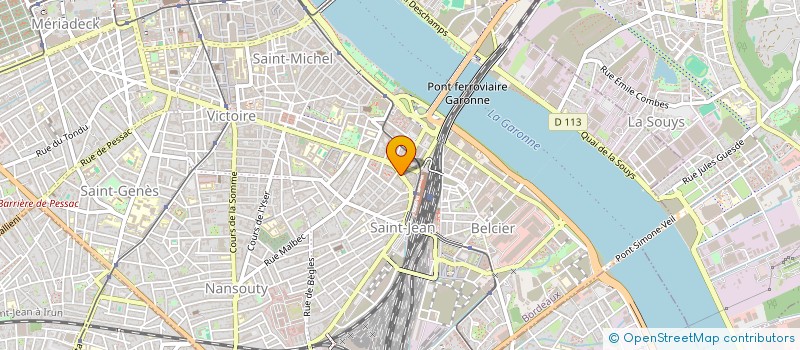 localisation de l'entreprise SYSTEME D à BORDEAUX