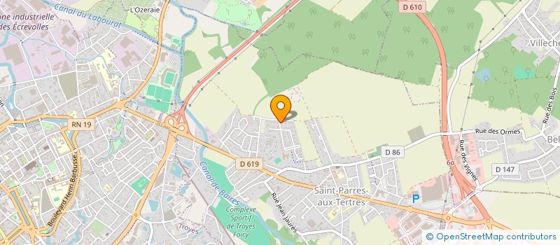 localisation de l'entreprise SYSTEME D à SAINT-PARRES-AUX-TERTRES