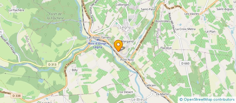 localisation de l'entreprise SYSTEME D AIR ET SERVICES  LEGNY