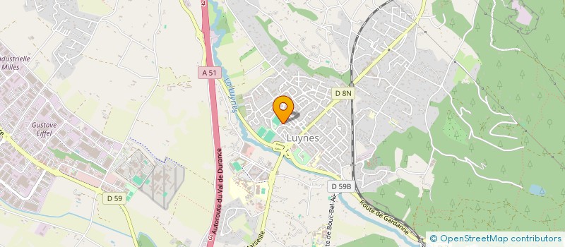 localisation de l'entreprise SYSTEME D'AMENAGEMENT D'ETUDES EQUIPEMENTS SECURITE à AIX-EN-PROVENCE