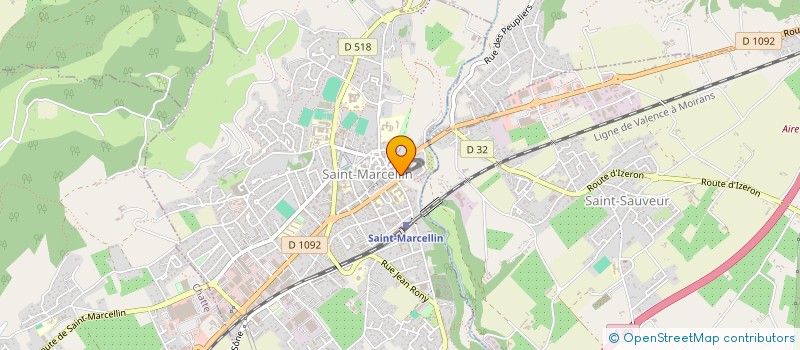 localisation de l'entreprise SYSTEME D'ECHANGE LOCAL DU SUD GRESIVAUDAN  SAINT-MARCELLIN