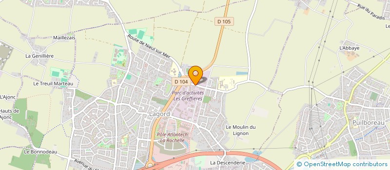 localisation de l'entreprise SYSTEME D'ENCAISSEMENT ET DE GESTION à LAGORD