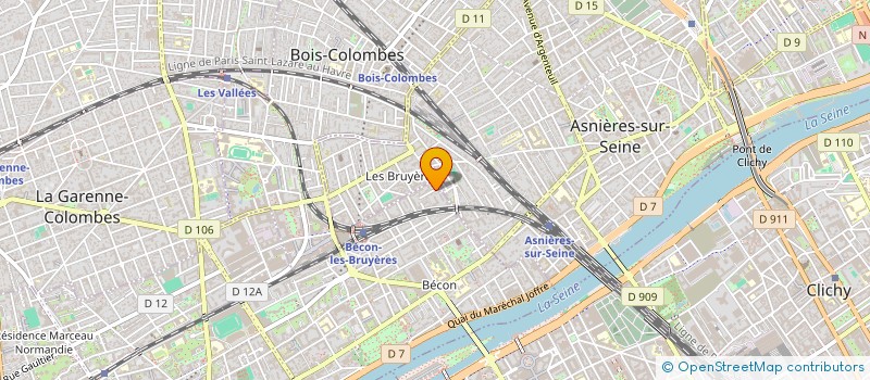 localisation de l'entreprise SYSTEME DE GARDE ELECTRONIQUE à COURBEVOIE