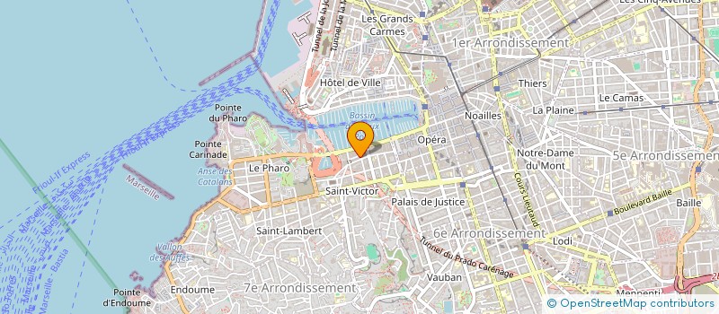 localisation de l'entreprise SYSTEME ET TELEMATIQUE à MARSEILLE