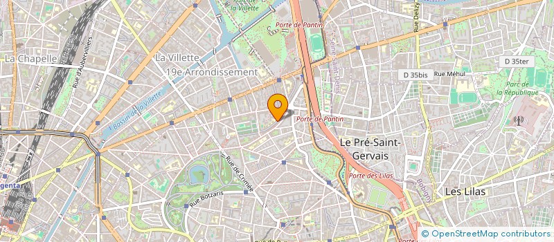 localisation de l'entreprise SYSTEME ORGANISATION DEVELOPPE FORMATION  PARIS