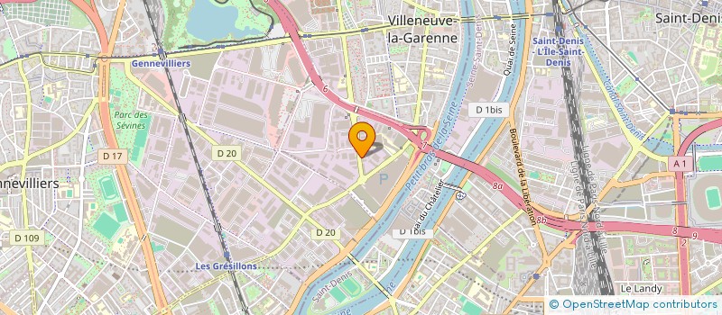 localisation de l'entreprise SYSTEME PROGRAMMATION ORDINATEUR à VILLENEUVE-LA-GARENNE