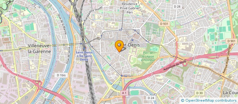localisation de l'entreprise SYSTEME RAPIDE  SAINT-DENIS