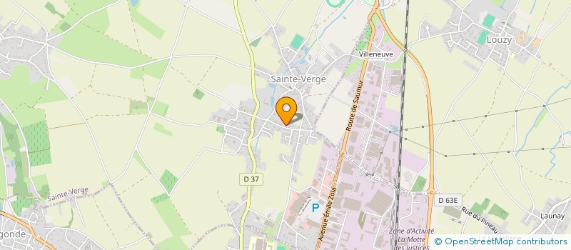localisation de l'entreprise SYSTEME SEFOP à SAINTE-VERGE