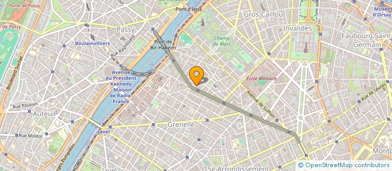 localisation de l'entreprise SYSTEME V à PARIS