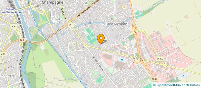 localisation de l'entreprise SYSTEME VIDEO SERVICES  SAINT-MEMMIE
