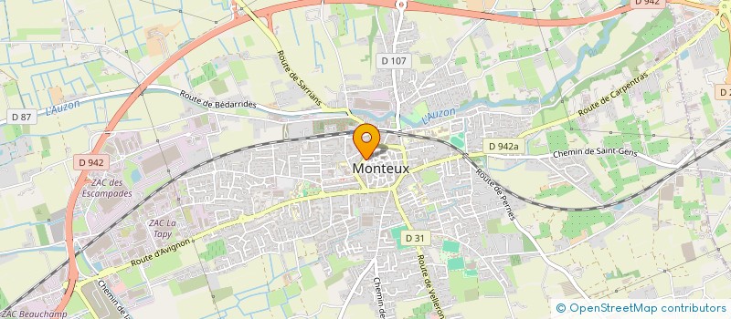localisation de l'entreprise SYSTEMEBOX à MONTEUX