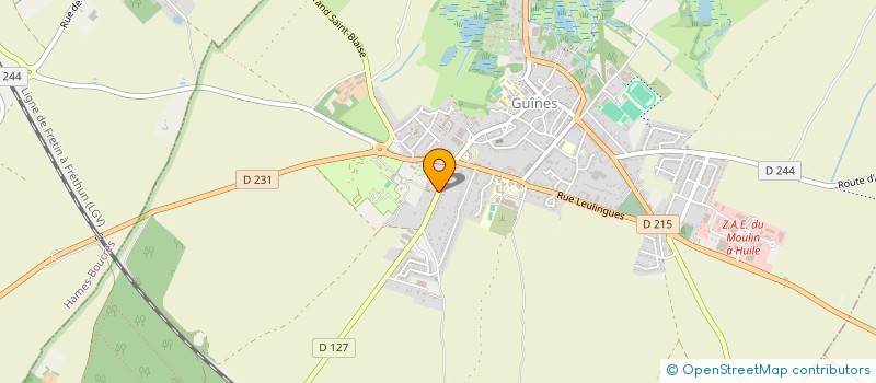 localisation de l'entreprise SYSTEMELEC à GUINES